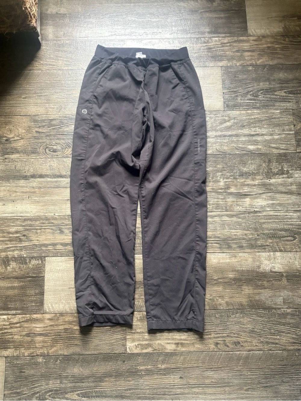 Wide Leg Women's Pants in Black